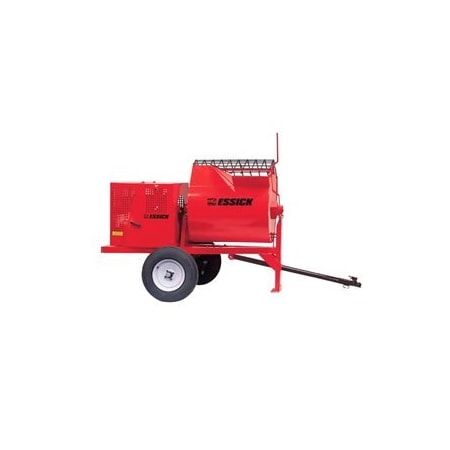 Bon Tool Mortar Mixer Steel-Drum 7 Cubic Feet, 4.8 Hp Honda Gx-160 Engine Essick 35-213